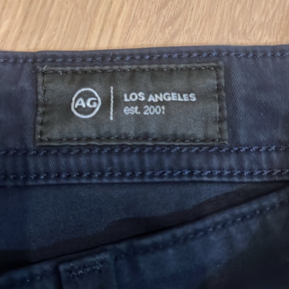 AG Adriano Goldschmied men’s Everett slim straight pants, dark navy, 32x32 - Picture 4 of 5